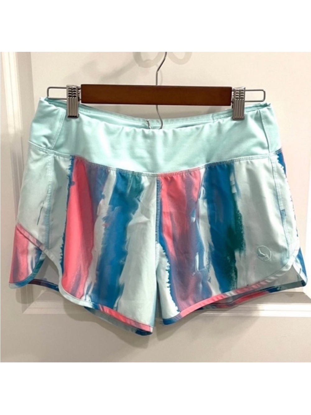 Reel Legends Beach Active Athletic Shorts Pastel Colors women’s size L ‎ NWOT